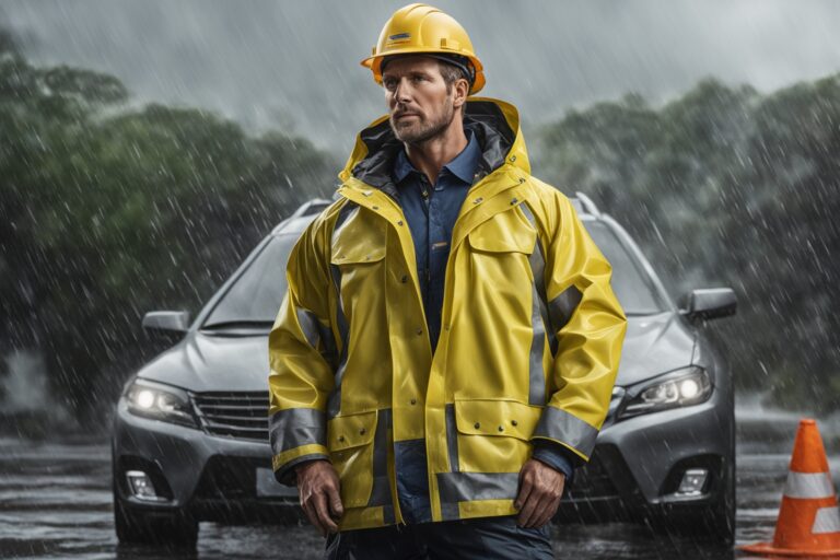 Tradie Rain Jacket - None
